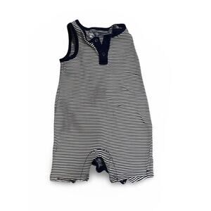 Baby Gap Romper 12-18 Months Blue White Striped  One Piece